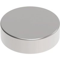 MAUL Neodym-Magnet, Durchmesser: 10 x (H)3 mm, nickel – Bild 2