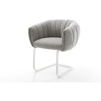 DELIFE Jada-Flex Freischwinger Grau