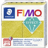 FIMO EFFECT Modelliermasse, ofenhärtend, gold-glitter, 57 g – Bild 2