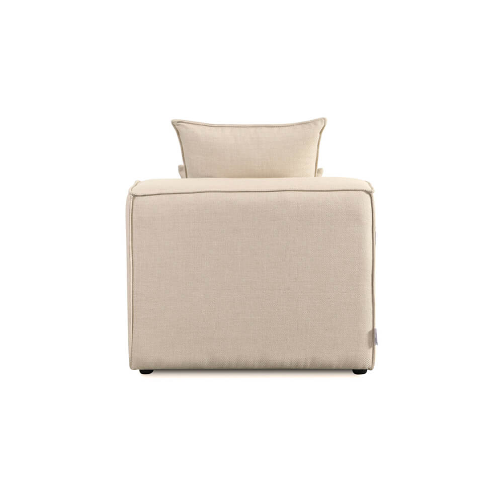 Home Deluxe 4058166244710 Mittelsofa Beige – Bild 3