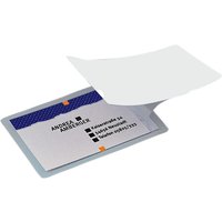 sigel Kalt-Laminierfolie für Karten bis 85 x 55 mm, glasklar