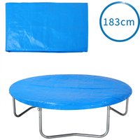 monzana Abdeckung Trampolin Blau Ø183cm