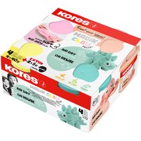 Kores Spielknete, Magic Clay Pastel, farbig sortiert – Bild 2