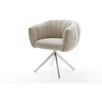 DELIFE Jada-Flex Drehstuhl Beige