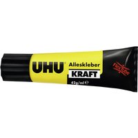 UHU Alleskleber Kraft, lösemittelhaltig, transparent, 18 g – Bild 2