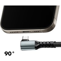 LogiLink USB 3.2 Kabel, USB-C - USB-C abgewinkelt, 1,0 m – Bild 2
