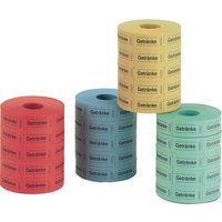 herlitz Getränkemarken, 30 x 55 mm, 1.000 Abriss je Rolle – Bild 2