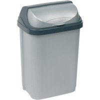 keeeper Abfallbehälter, rasmus, 10 Liter, silber