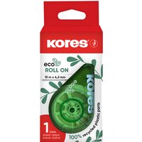 Kores Einweg-Korrekturroller, RollOn ECO, 4,2 mm x 15,0 m – Bild 2