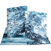 HERMA Eckspannermappe, Nature, DIN A4, Karton, Water – Bild 2