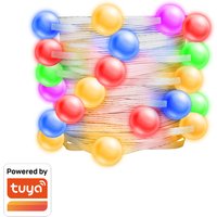 LogiLink Wi-Fi Smart RGB-Lichterkette mit Fernbedienung, 3 m – Bild 2