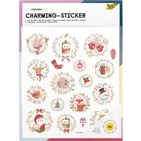 folia Weihnachts-Sticker Charming Christmas III – Bild 2