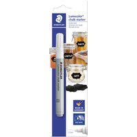 STAEDTLER Kreidemarker Lumocolor chalk marker, weiß, Blister
