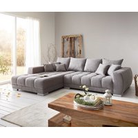 DELIFE Josea Ecksofa Steingrau links – Bild 2