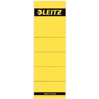 LEITZ Ordnerrücken-Etikett, 61 x 192 mm, kurz, breit, gelb – Bild 2