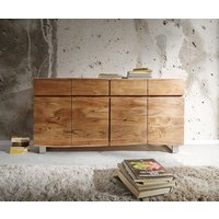 Sideboard Live-Edge 172 cm Akazie Natur 4 Türen 4 Schübe