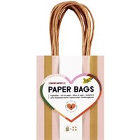 folia Papier-Tragetaschen, STRIPES AMORE, Größe: S – Bild 2