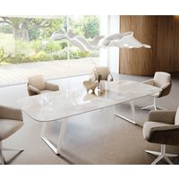 DELIFE Edge Onice Grigio Esstisch