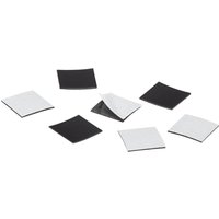 magnetoplan Takkis, 20 x 20 mm, selbstklebend, schwarz