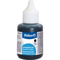 Pelikan Stempelfarbe 84, wasserfest, schwarz, 30 ml