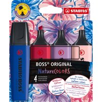 STABILO Textmarker BOSS ORIGINAL NatureCOLORS, 4er Etui – Bild 2