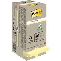 Post-it Haftnotizen Recycling notes, 127 x 76 mm, gelb – Bild 2