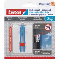 tesa Powerstrips Klebenagel, für Tapete & Putz, 2,0 kg – Bild 2