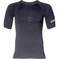 uvex Herren-Kurzarm-Funktionsshirt underwear, schwarz, 3XL