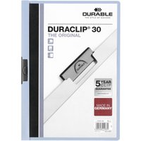 DURABLE Klemmhefter DURACLIP ORIGINAL 30, DIN A4, hellblau – Bild 2