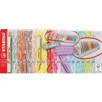 STABILO Textmarker swing cool NatureCOLORS, 18er Tischset