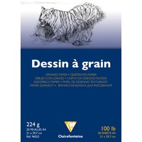 Clairefontaine Zeichenpapierblock, à Grain, DIN A4 – Bild 2