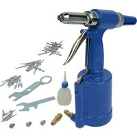 BRÜDER MANNESMANN Druckluft-Nietgerät-Set für Nieten