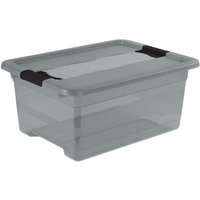 keeeper Aufbewahrungsbox, cornelia, 12 Liter, crystal-grey – Bild 2