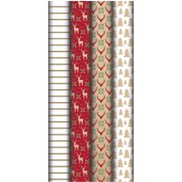 Clairefontaine Weihnachts-Geschenkpapier, Home Red