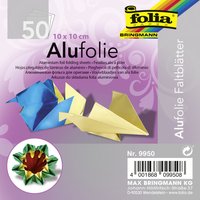folia Alu-Faltblätter, 100 x 100 mm, 50 Blatt, sortiert – Bild 2
