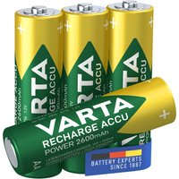 VARTA NiMH Akku, Rechargeable Accu, Mignon (AA), 2.600 mAh – Bild 2
