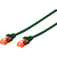 DIGITUS Patchkabel, Kat. 6, U/UTP, 5,0 m, schwarz