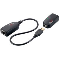 LogiLink USB 2.0 Extender-Set, Twisted Pair, schwarz – Bild 2