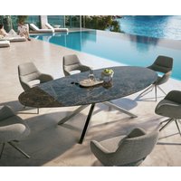 DELIFE Edge Emperador Outdoortisch