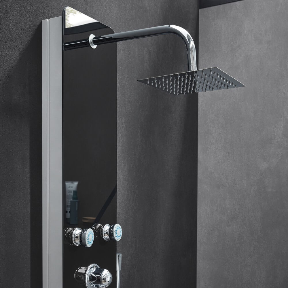 Home Deluxe 4058166006660 Duschpaneel Schwarz – Bild 3
