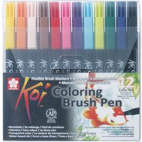SAKURA Pinselstift Koi Coloring Brush, 12er Etui