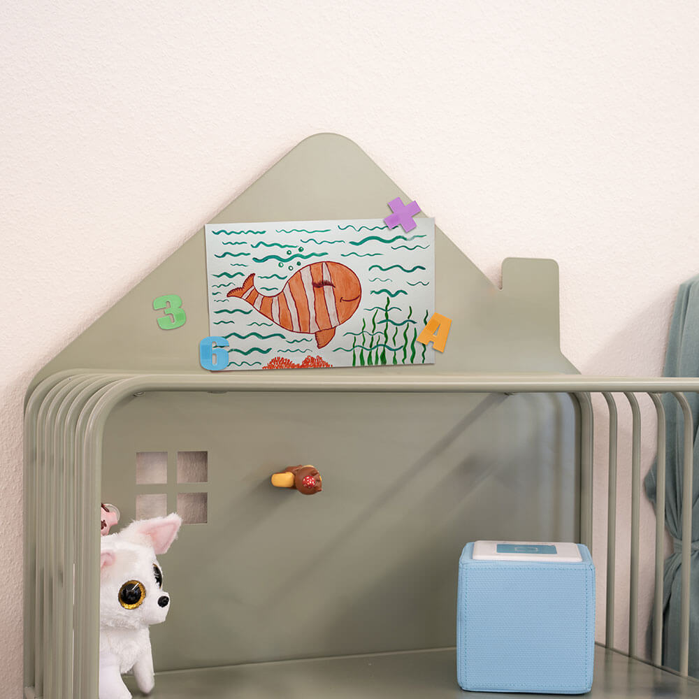 Kinderregal aus Metall magnetisch TODO S Weiß – Bild 6