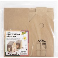 folia Kraftkarton-Häuschen, 110 x 110 x 190 mm – Bild 2