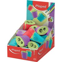 Maped Doppel-Spitzdose Boogy, aus Kunststoff, 24er Display