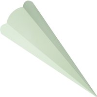 folia Schultüten-Zuschnitt, 6-eckig, 680 mm, mint