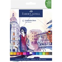 FABER-CASTELL Aquarellmarker GOLDFABER, 12er Etui