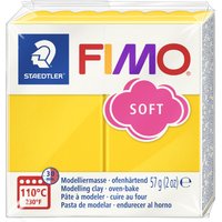 FIMO SOFT Modelliermasse, ofenhärtend, sonnengelb, 57 g – Bild 2