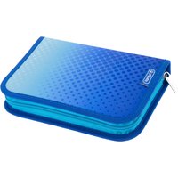 herlitz Schüleretui , Dip Dye blau/türkis, , 31-teilig