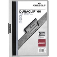 DURABLE Klemmhefter DURACLIP ORIGINAL 60, DIN A4, grau