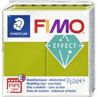 FIMO EFFECT Modelliermasse, grün-metallic, 57 g